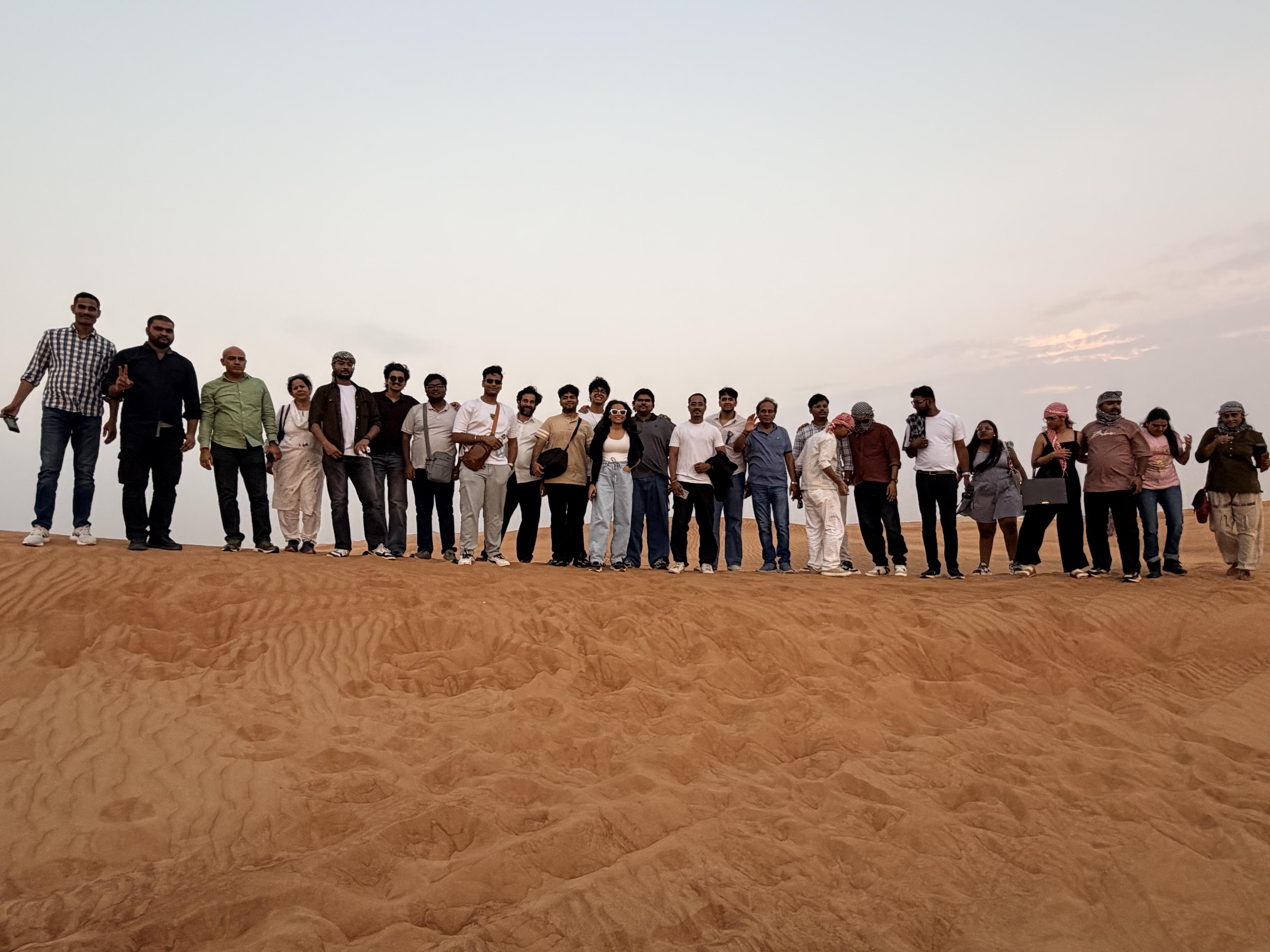 Immersion program moment